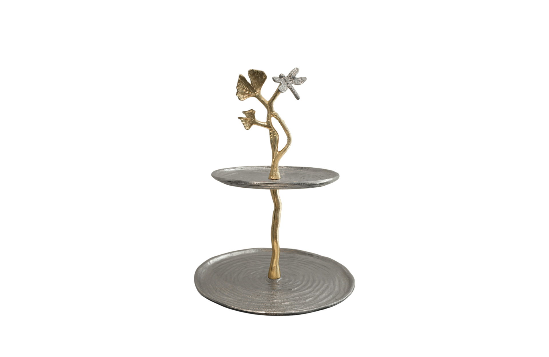 Home Decor 78315-DS Cherry Blosson-2 Tier Stand Front View