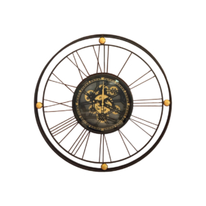Home Decor 78666 Gears Wall Clock Front View