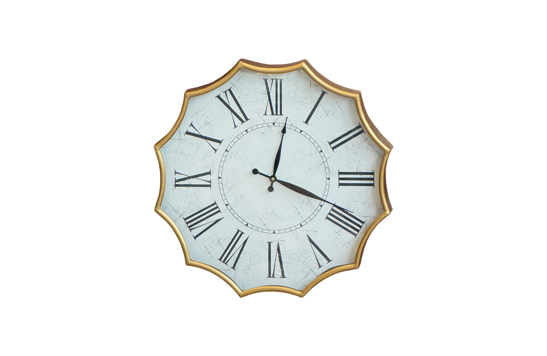 Decor Home 78668-DS Wall Clock Front View