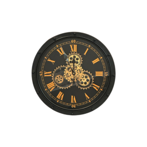 Home Decor 78669 Gears Wall Clock Front View