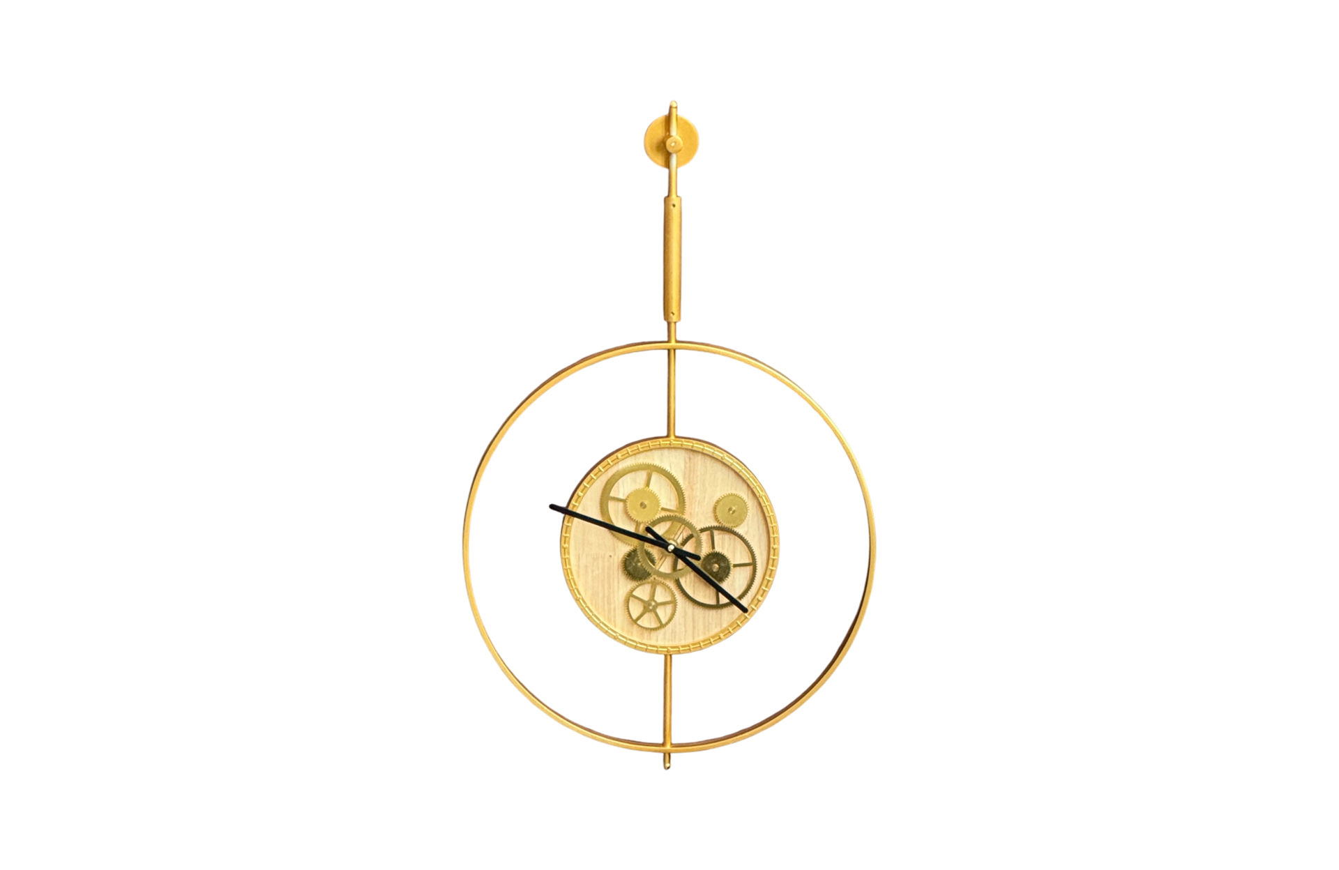 Home Decor 83622-DS Gear Clock Front View