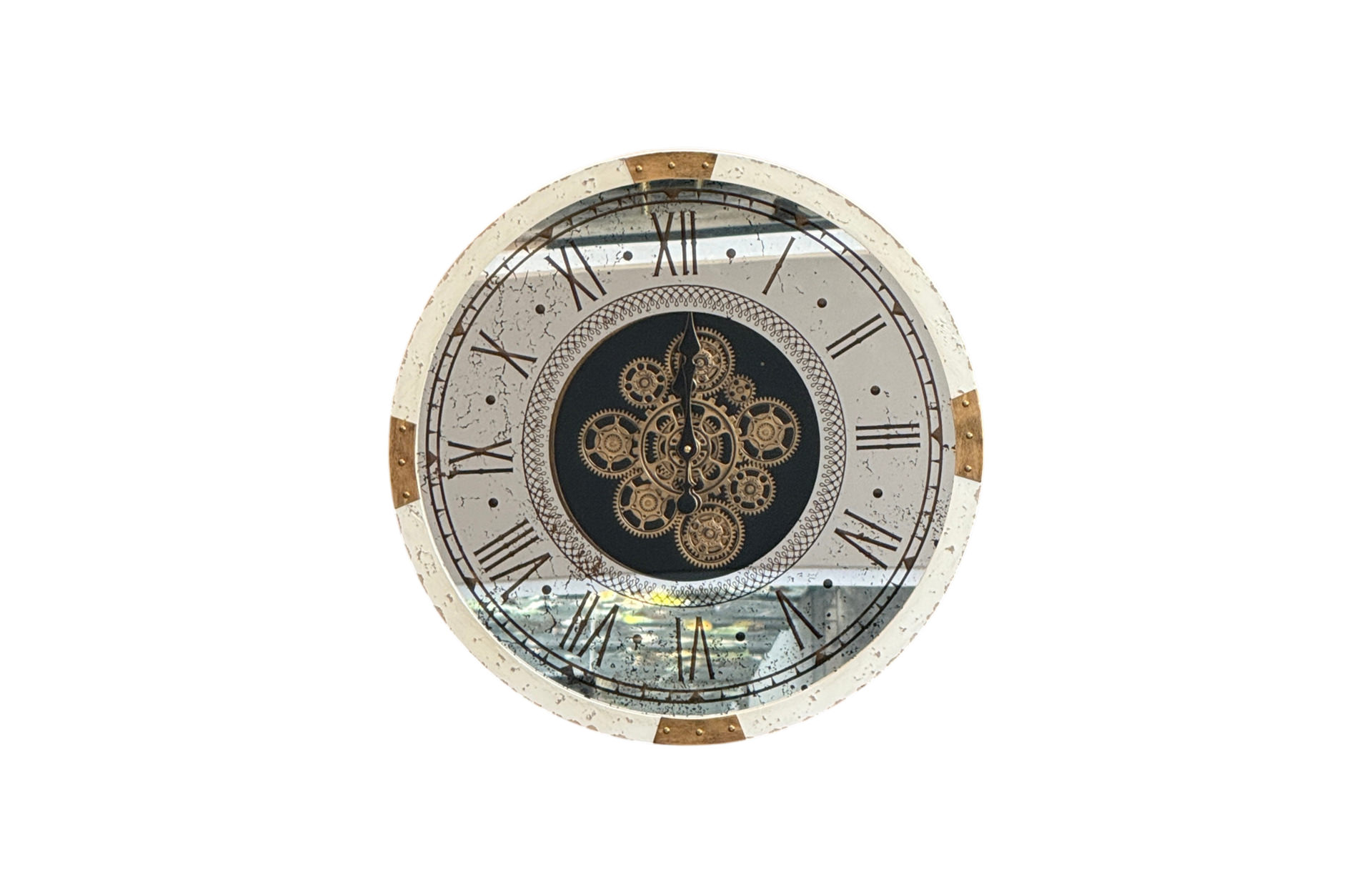 Home Decor 86839 Gear Clock Front View