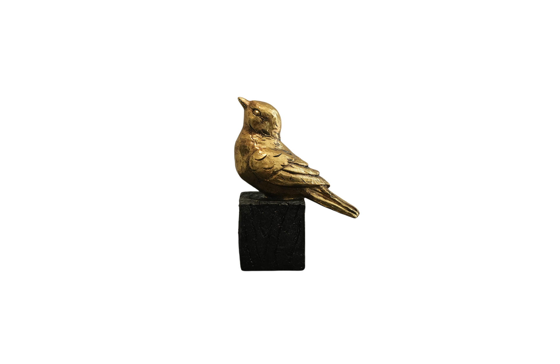 Home Decor B8963 Bird on Stand Side View