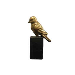 Home Decor B8964 Bird on Stand Side View