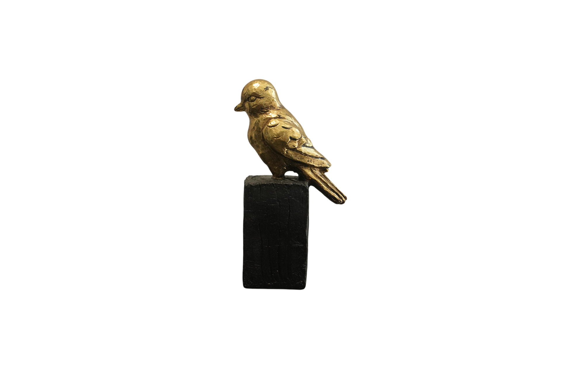 Home Decor B8964 Bird on Stand Side View
