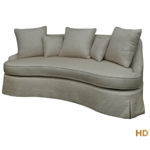 Home Decor Chestnut Sofa HRLD 10 Cocoa Side View