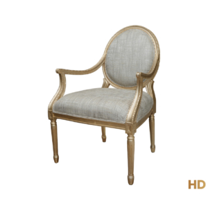 Home Decor Fauteuil Mignard SR 01 Stone Side View