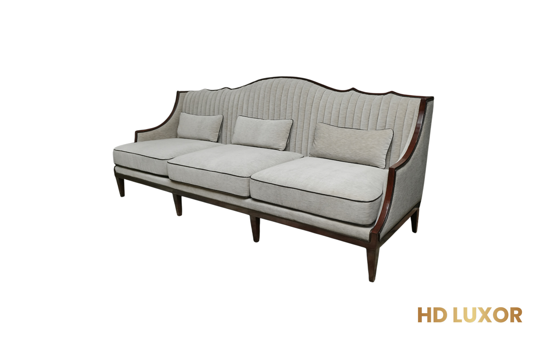Home Decor Jasmine Sofa AVT 07 Sand Side View