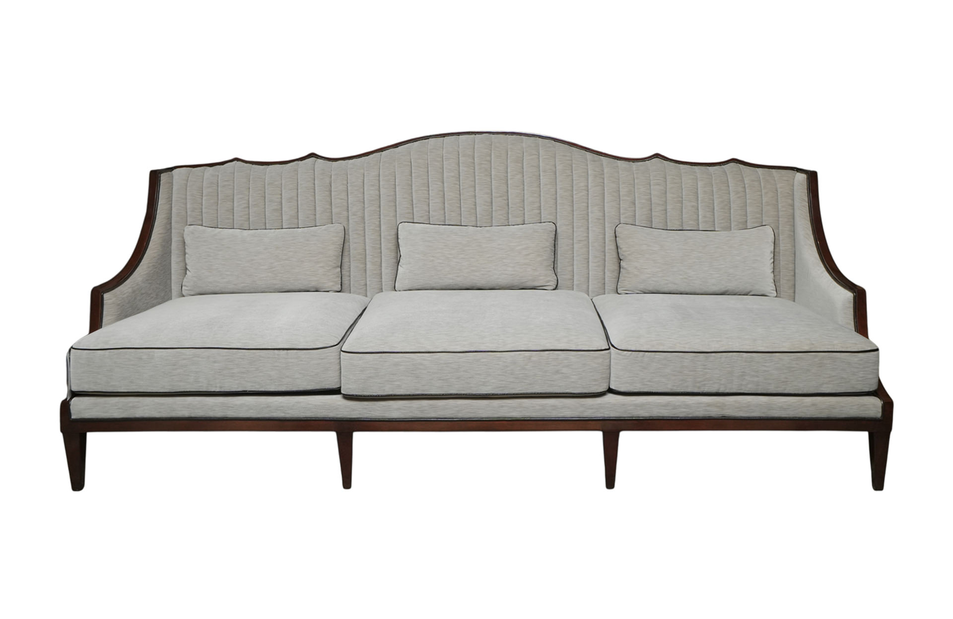 Home Decor Jasmine Sofa AVT 07 Sand Front View