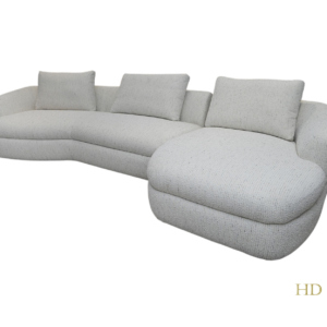 Home Decor Malea L Shape Sofa Side View