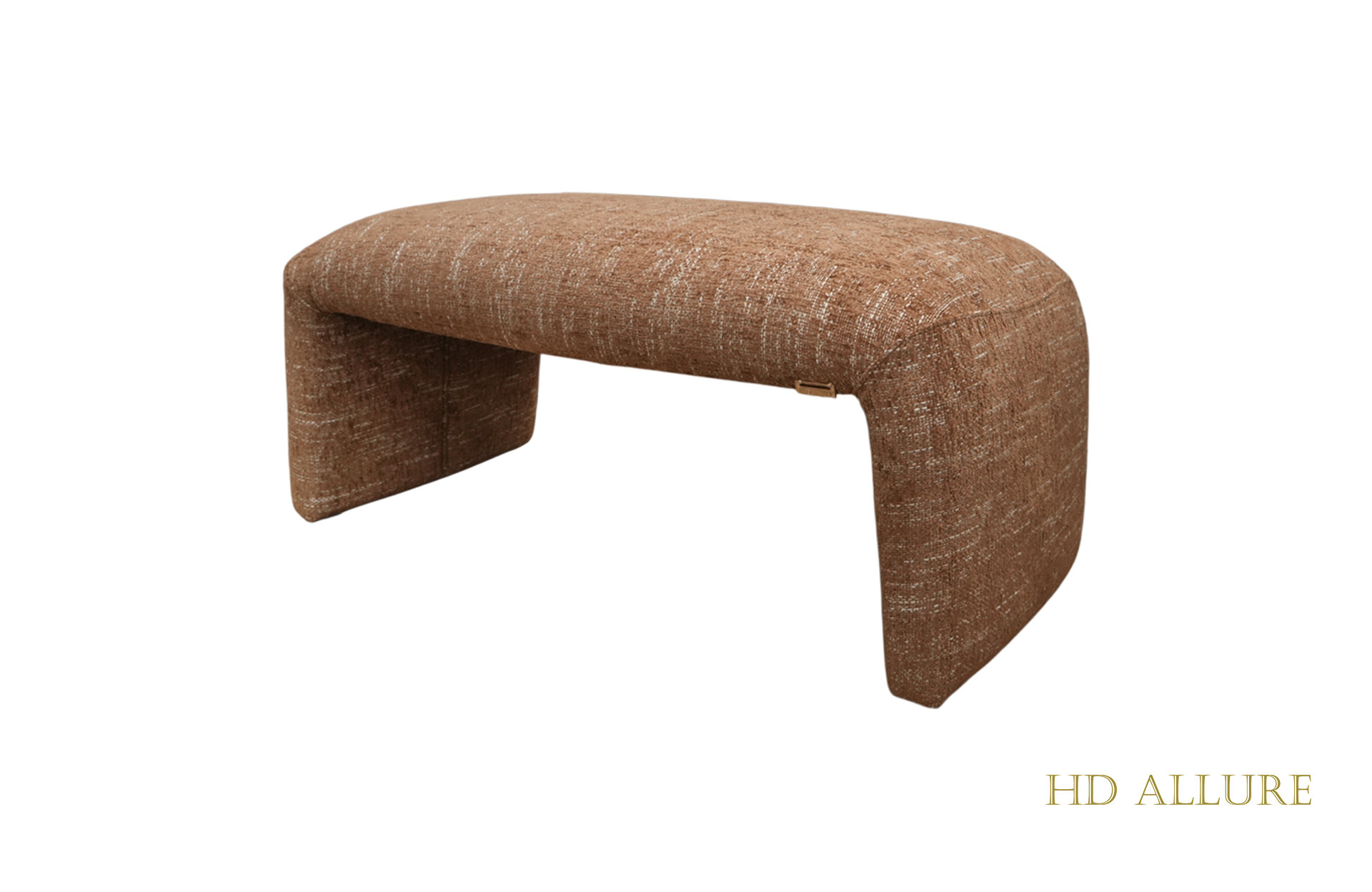 Home Decor Rake Ottoman Large Side View