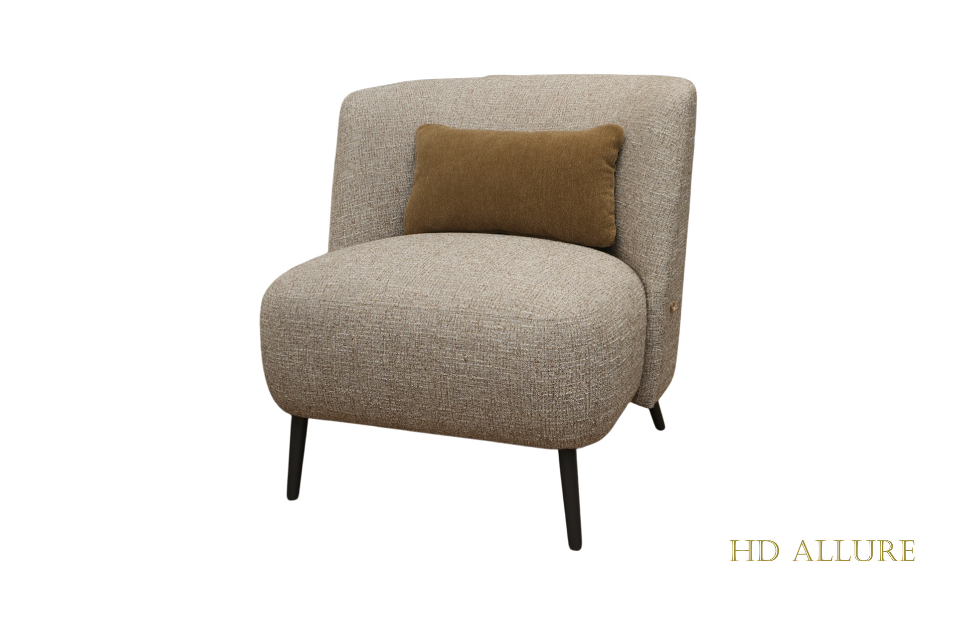 Home Decor Yarrow Arm Chair Side View