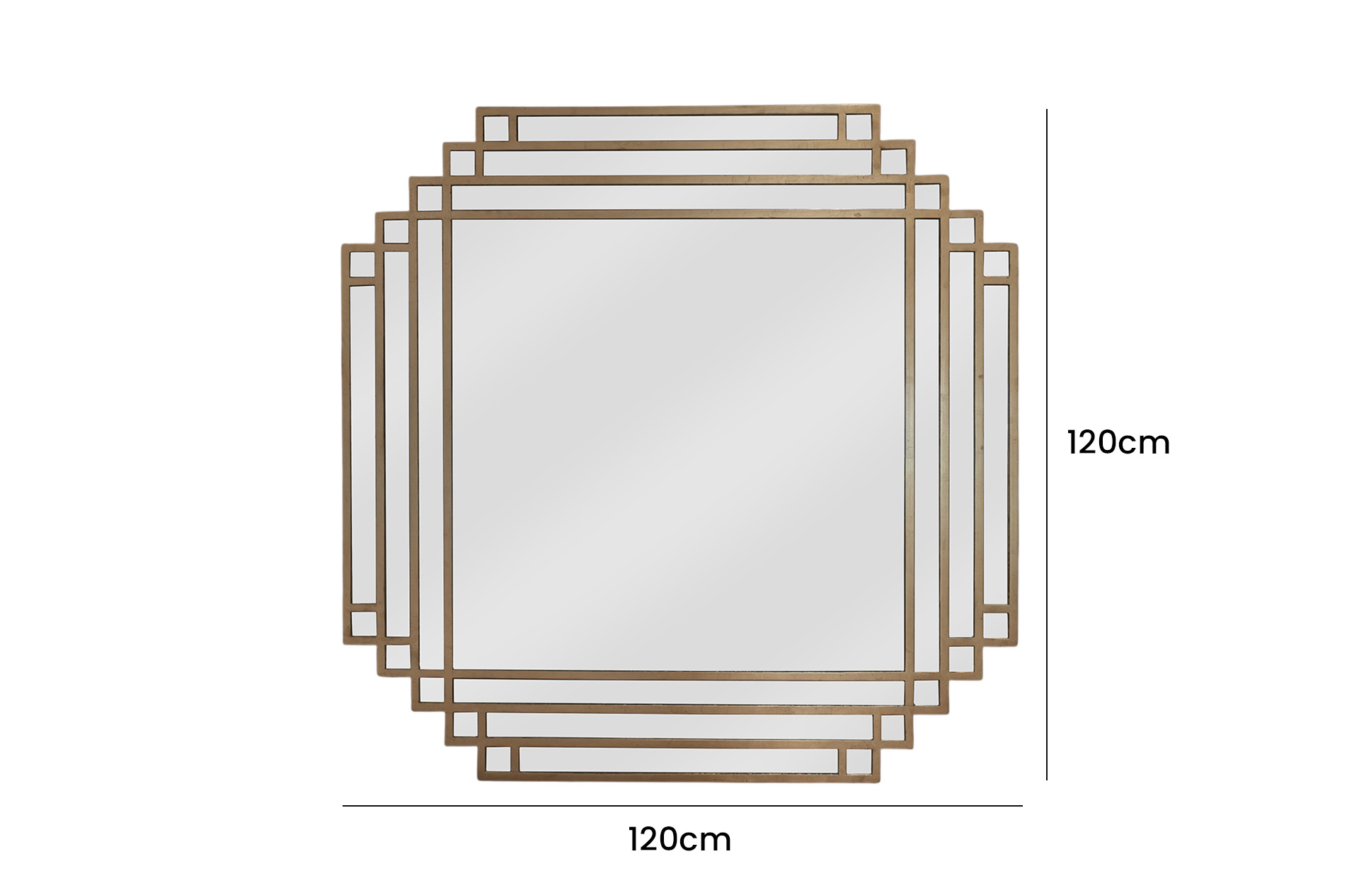 Home Decor 01-17032023 Mirror Front View Size