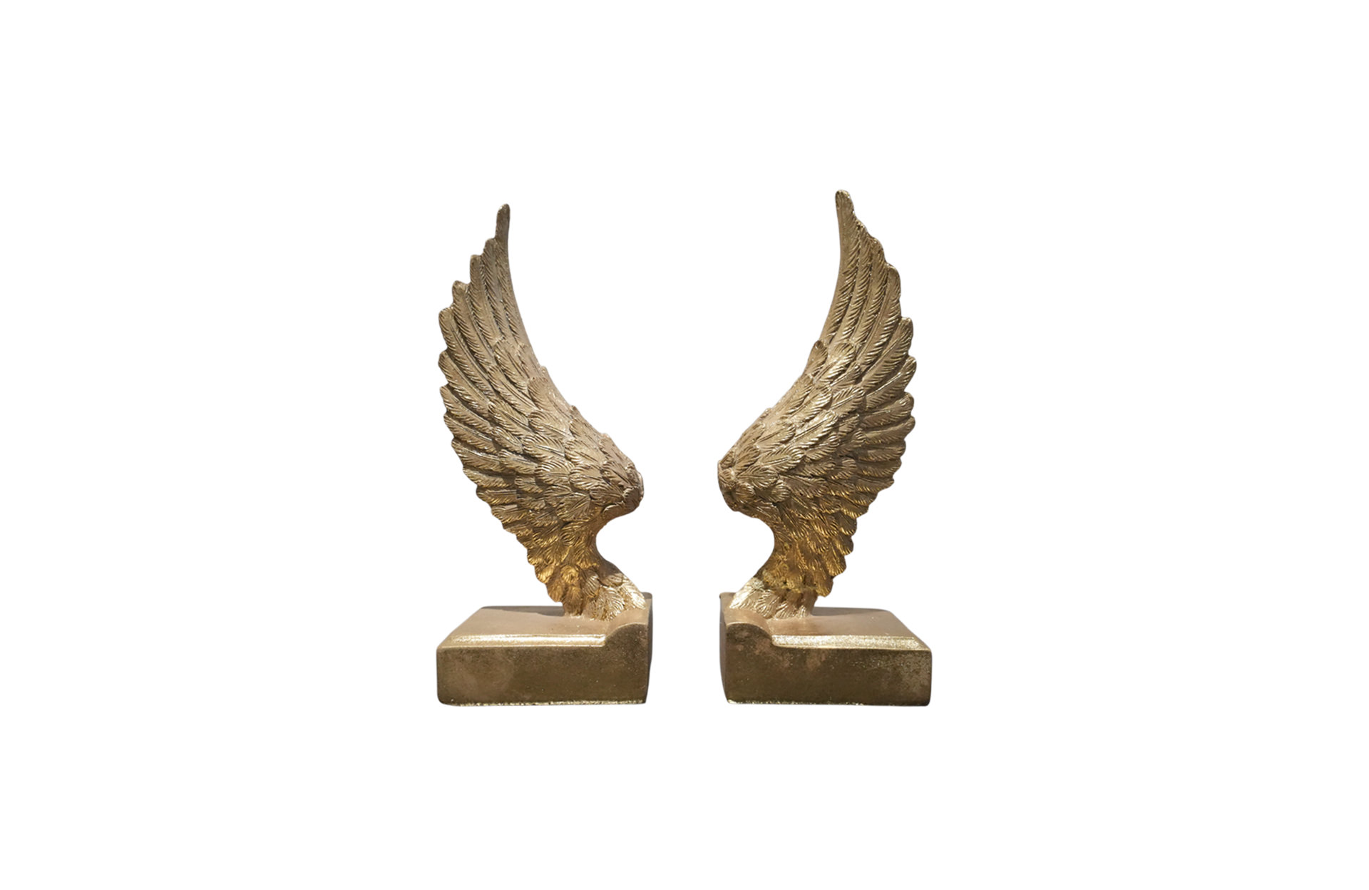 Home Decor 77599 S2 Wing Bookends Front View