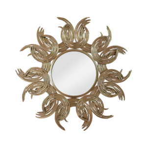 Home Decor 83436-DS Metal Mirror Front View