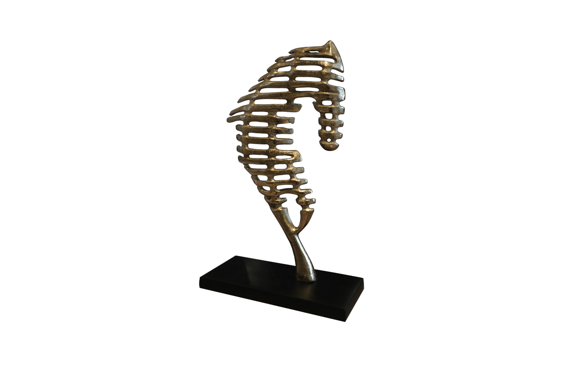 Home Decor 86870 Horse Sculpture On Stand Side View