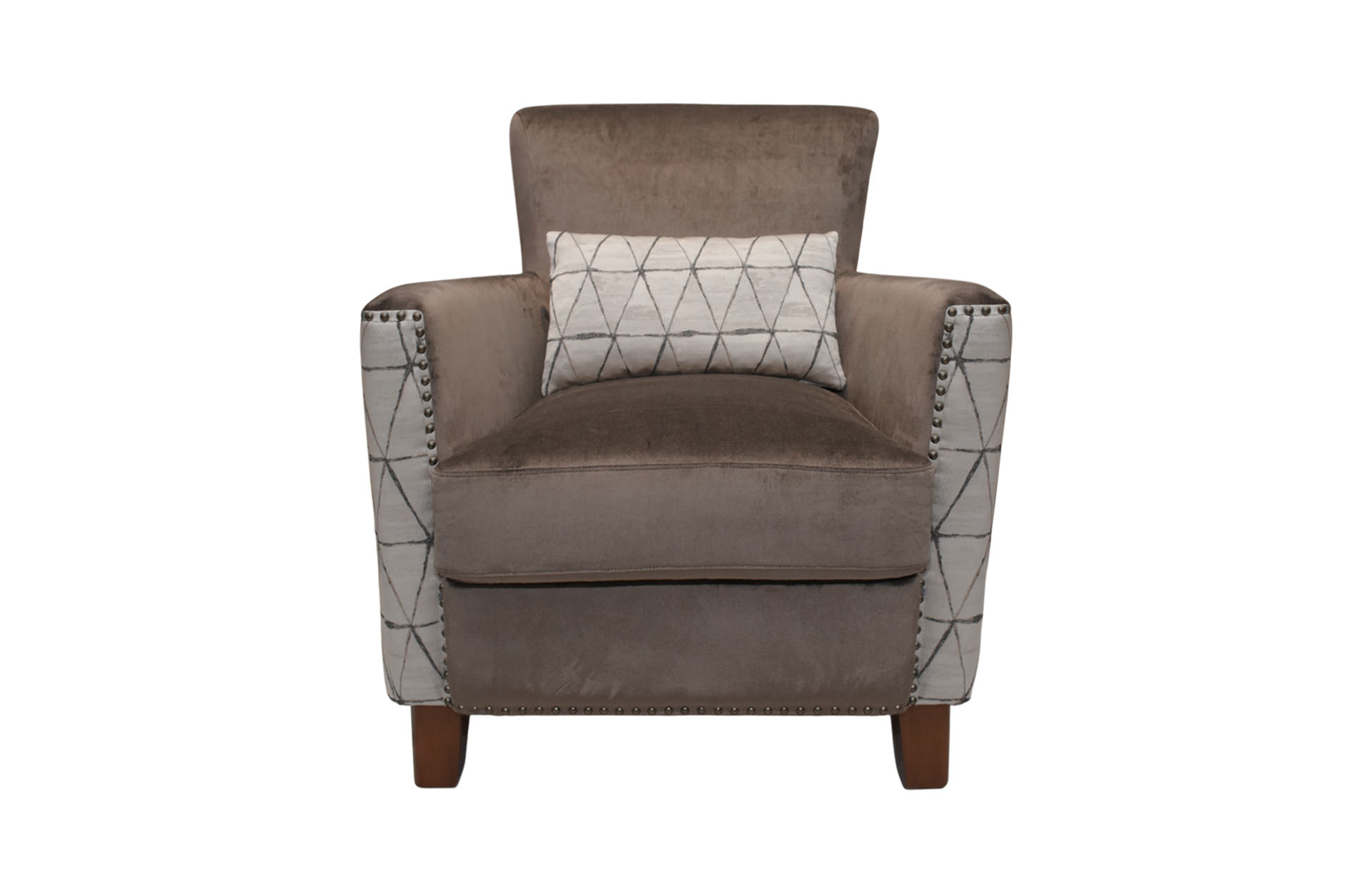 Home Decor Bailey Single HS 210 (Mushroom) Front View
