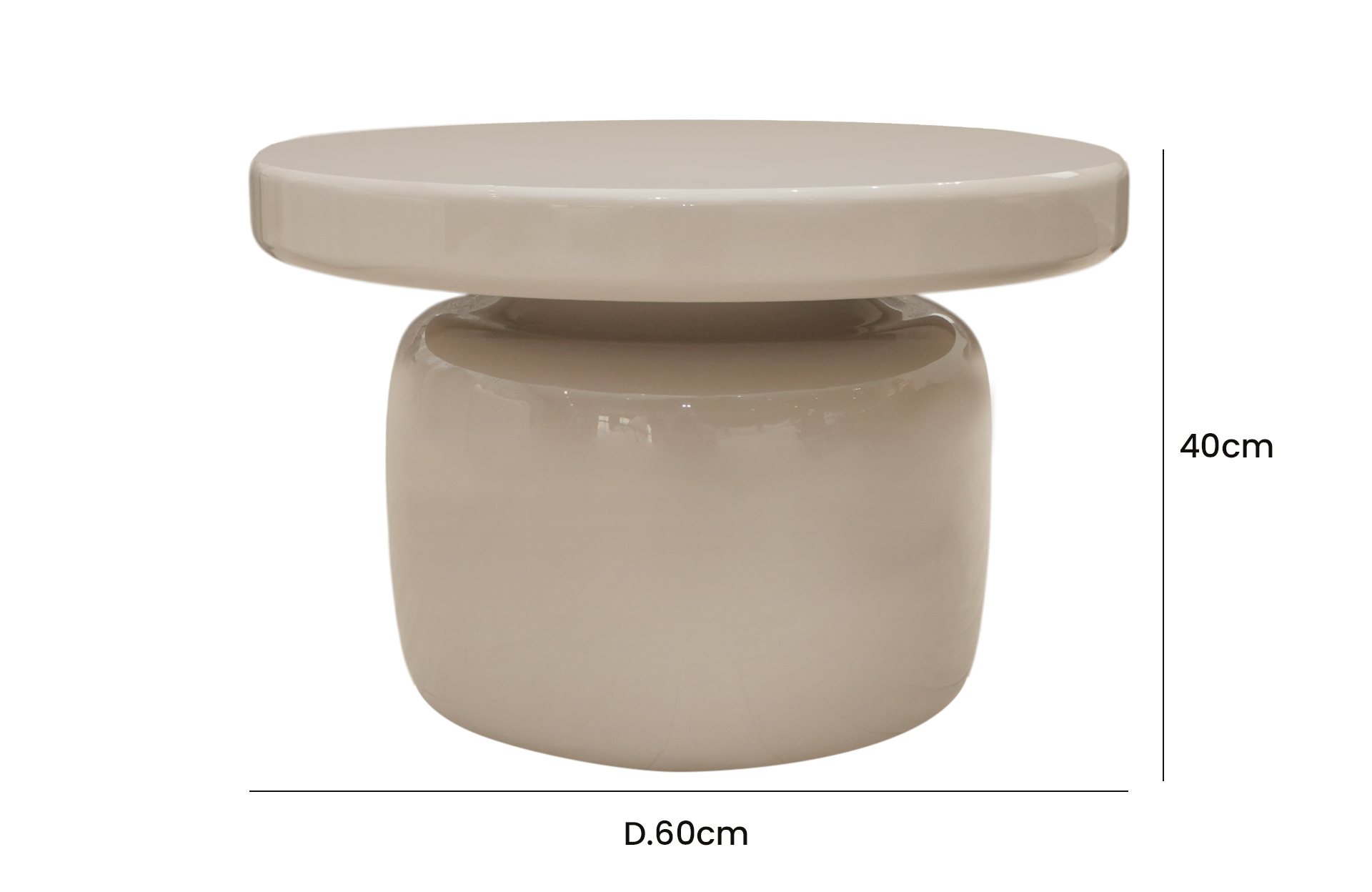 Home Decor Coffee Table 029B0.6 Front View Size