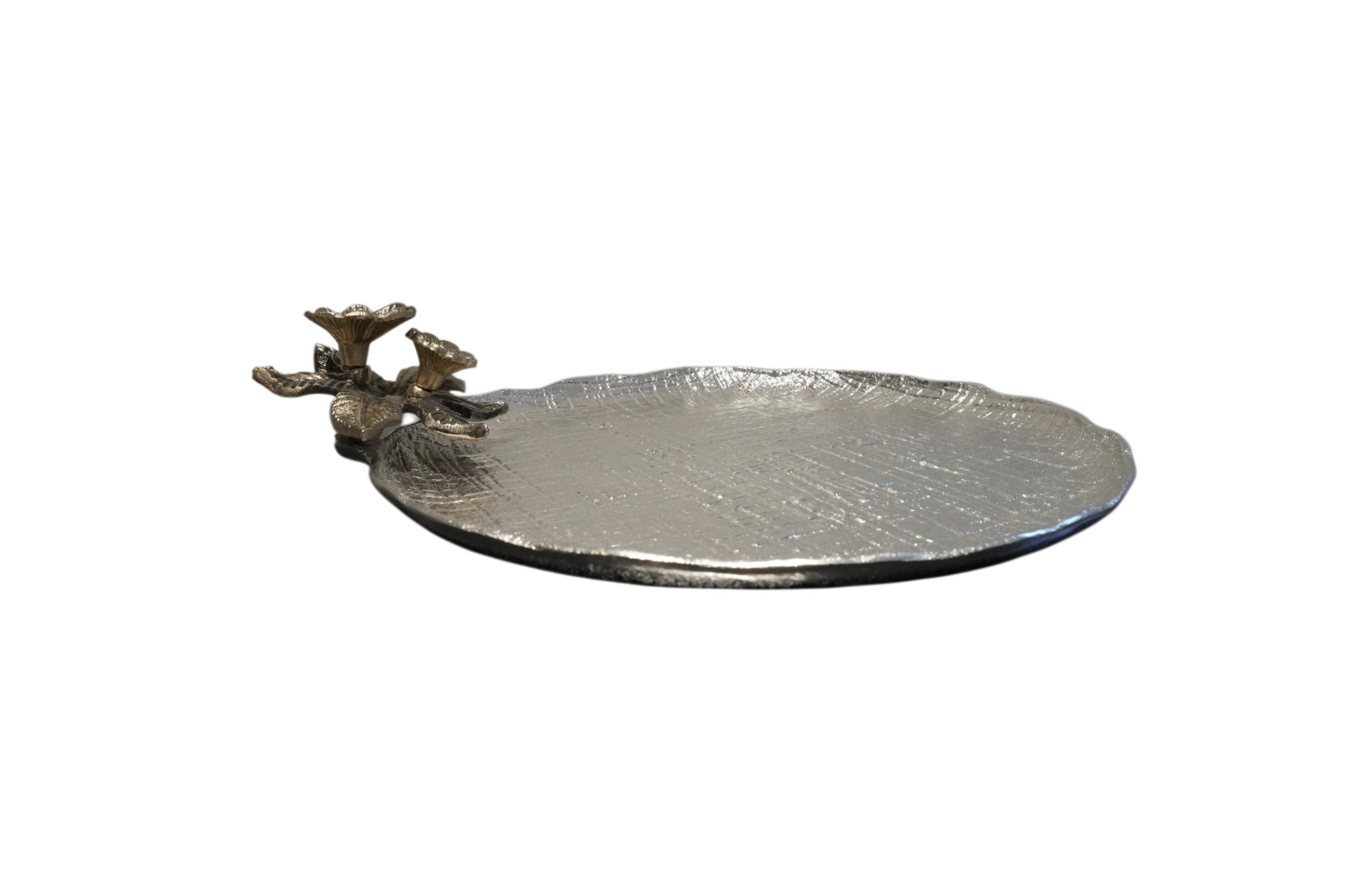 Home Decor D5576 Floral Decorative Tray Front View