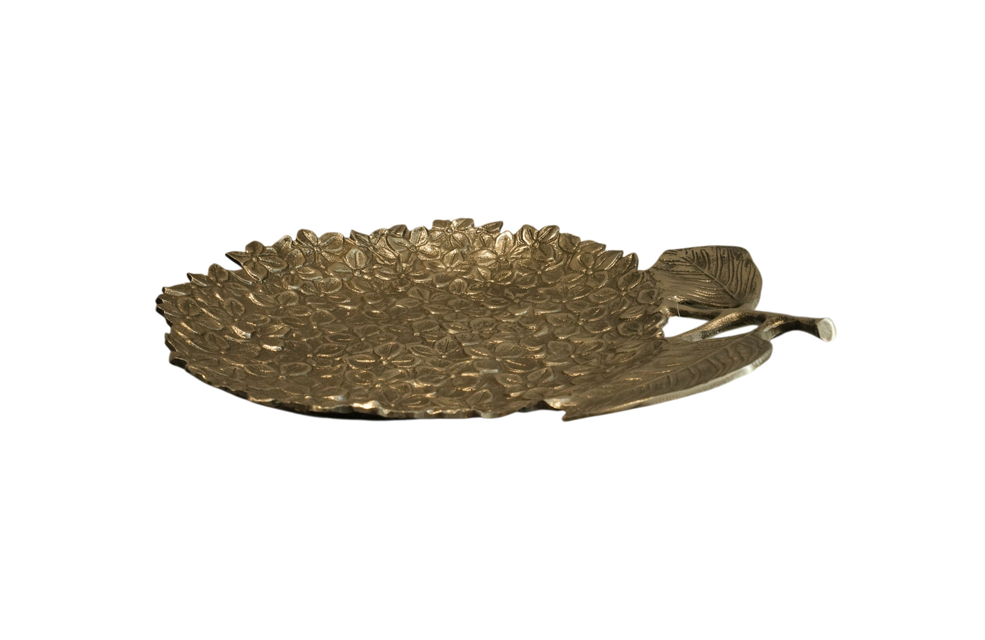 Home Decor D5577 Floral Decorative Plate Front View
