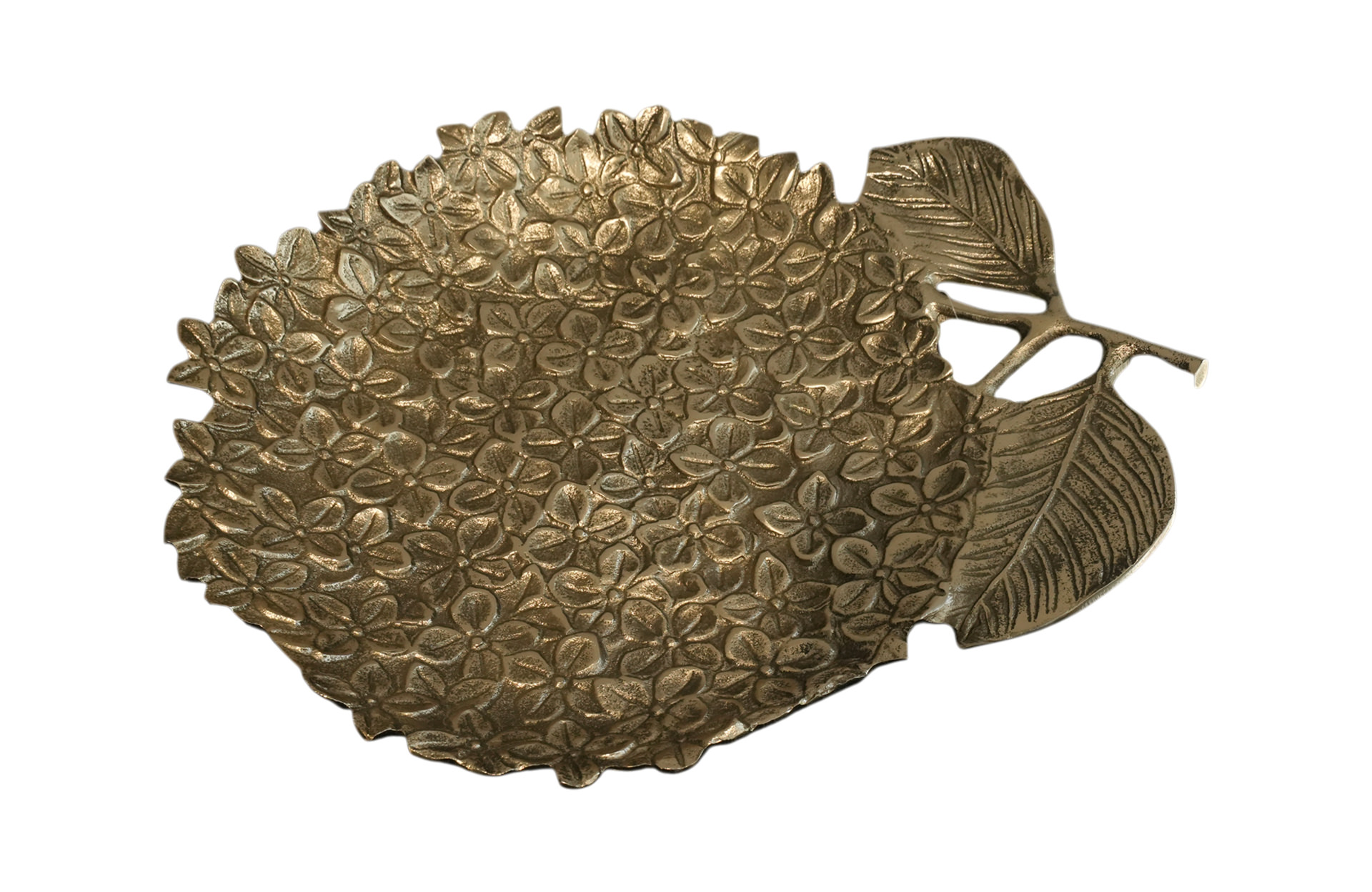 Home Decor D5577 Floral Decorative Plate Top View
