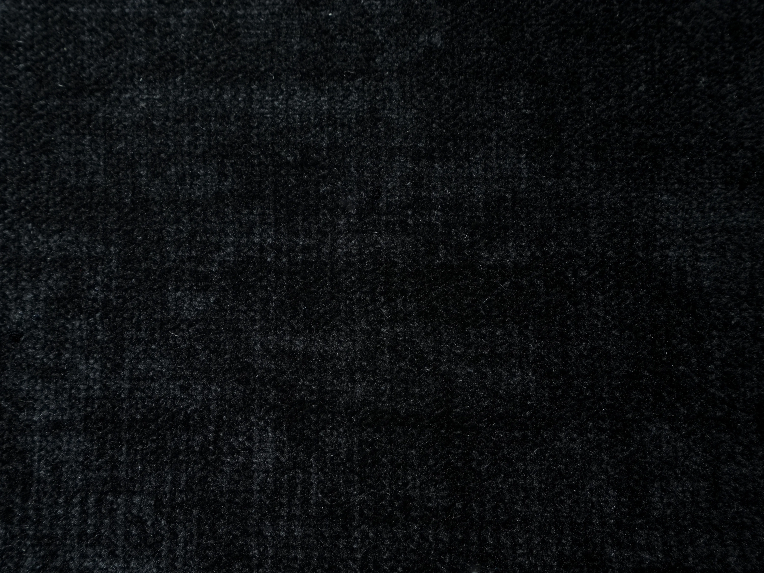 Mandala chenille - black