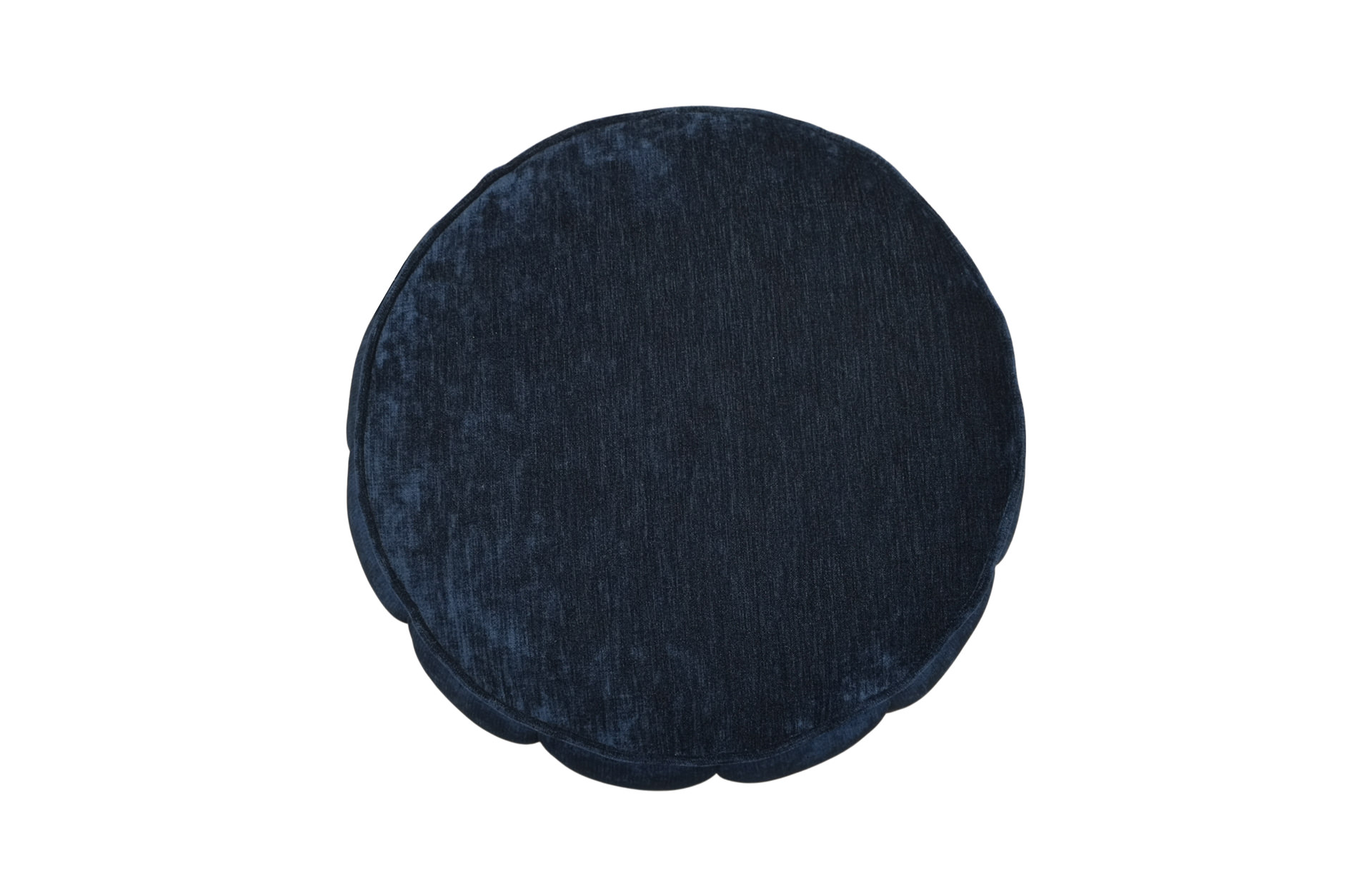Home Decor Jiaho Small Ottoman B14 Navy Top View