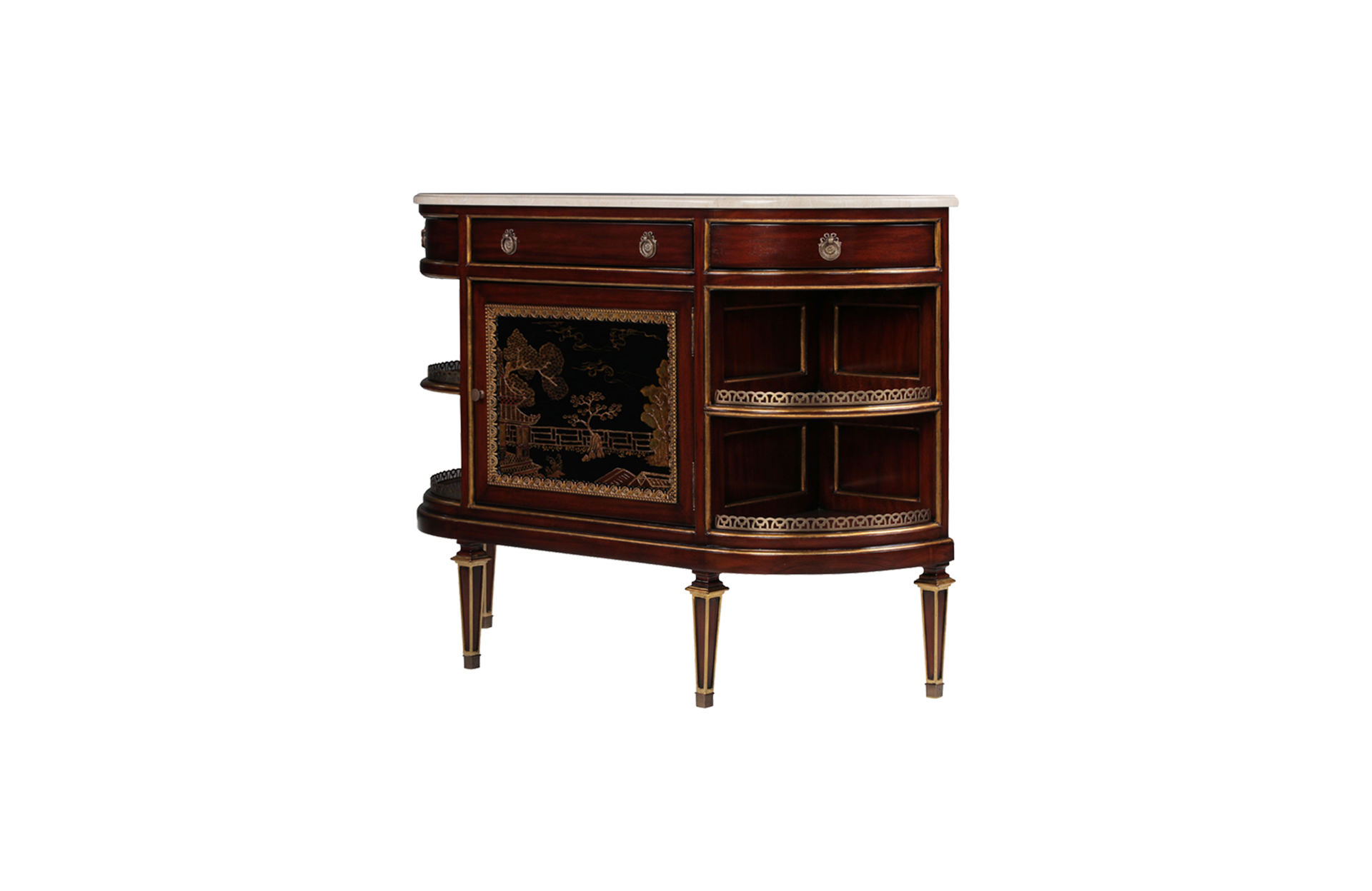 Home Decor Louis XVI Fine Sideboard 35186 Side View 1