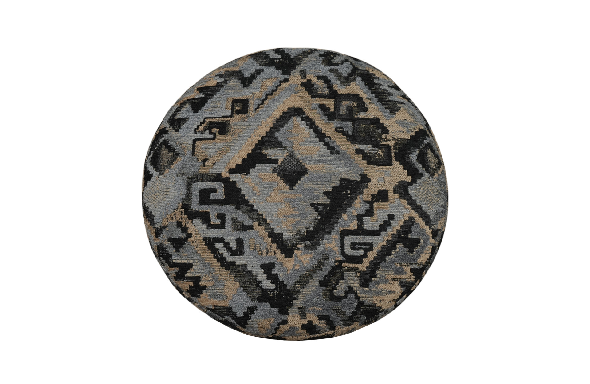 Home Decor Marrouna Stool WLM Jet Top View