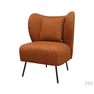 Home Decor Moira Armchair AP 09 Rust Side View