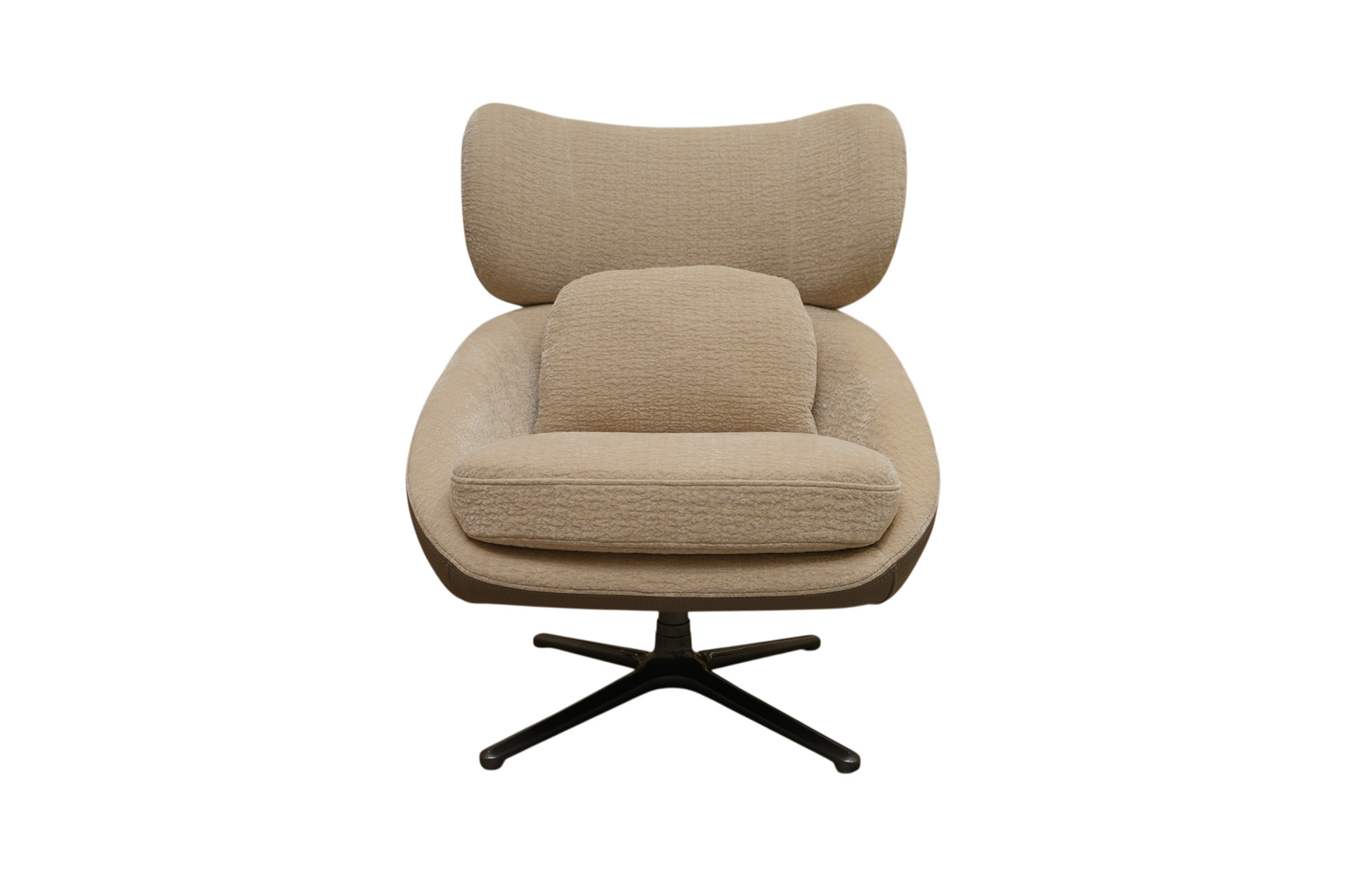 Home Decor Nido Swivel Armchair KF-A2386B Front View