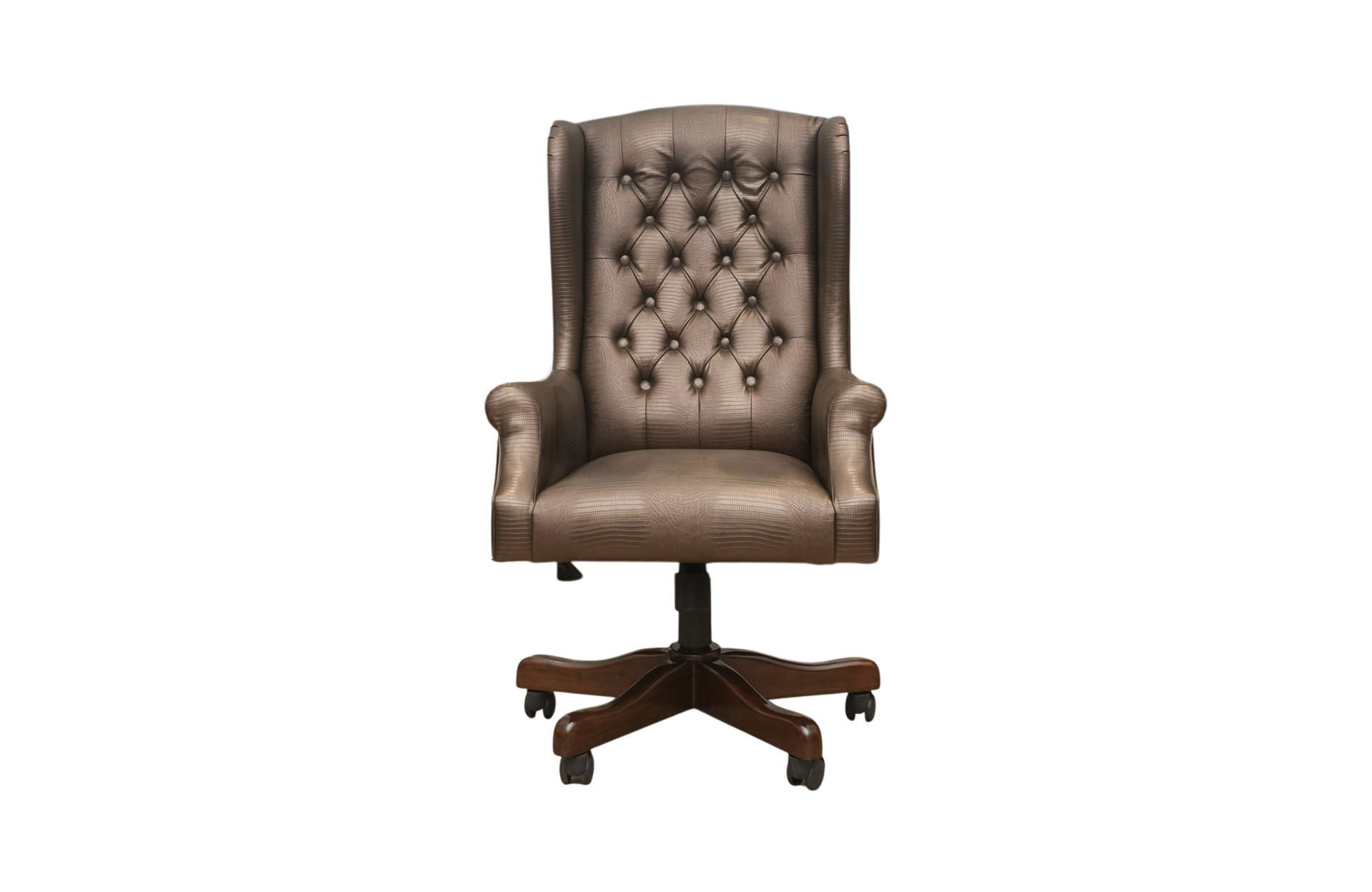 Home Decor Office Chair BCM 01 Copper Front View