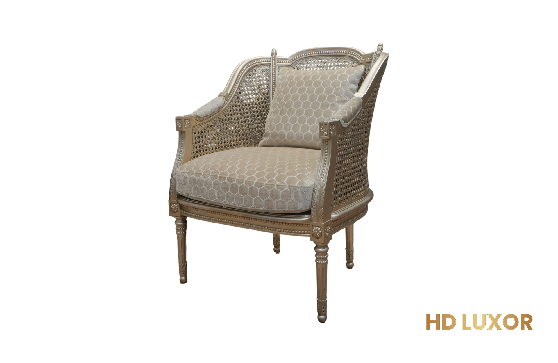 Home Decor Parling Armchair CV 8290A-142 SIde View