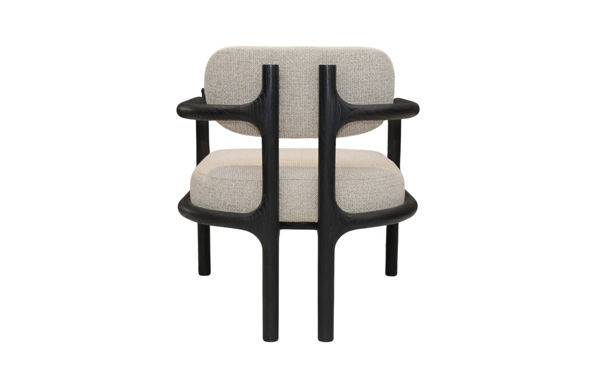 Home Decor Armchair Calvero Back View