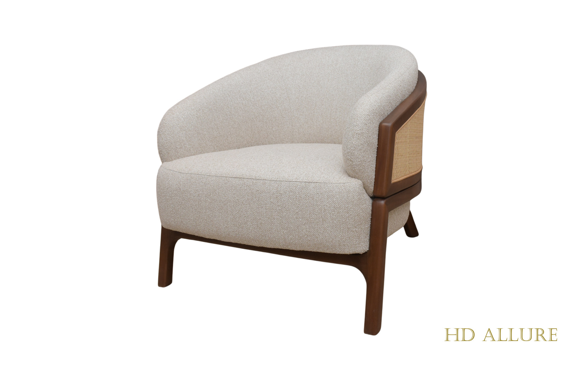 Home Decor Armchair Orvessa Side View