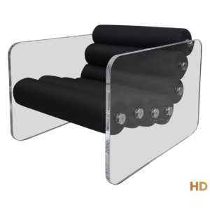 Home Decor Istra Lounge Chair I051-1 Side View