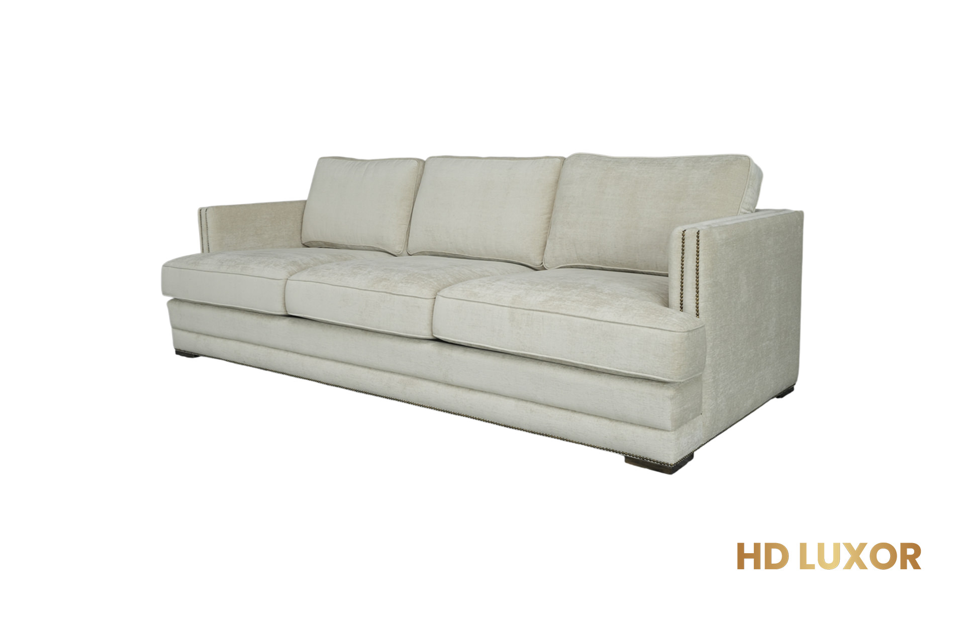 Home Decor Mink Sofa MH Beige Depple Side View