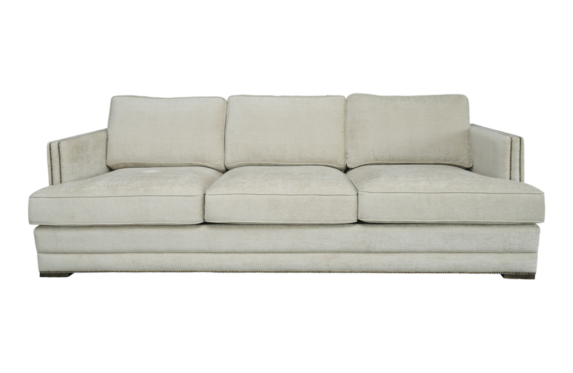 Home Decor Mink Sofa MH Beige Depple Front View