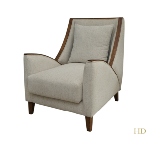 Home Decor Stasia Armchair TR 301 Linen Side View