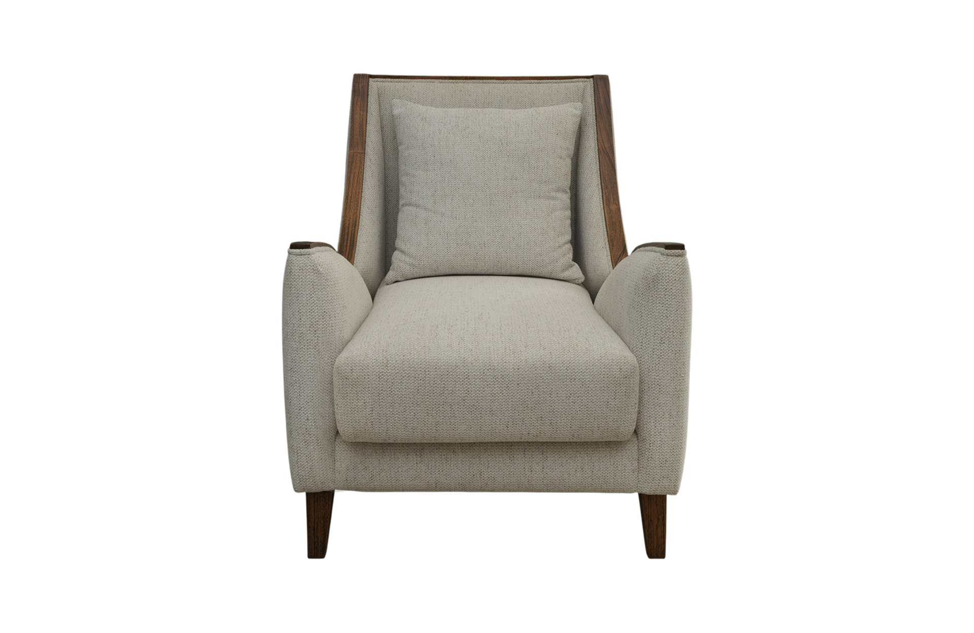 Home Decor Stasia Armchair TR 301 Linen Front View