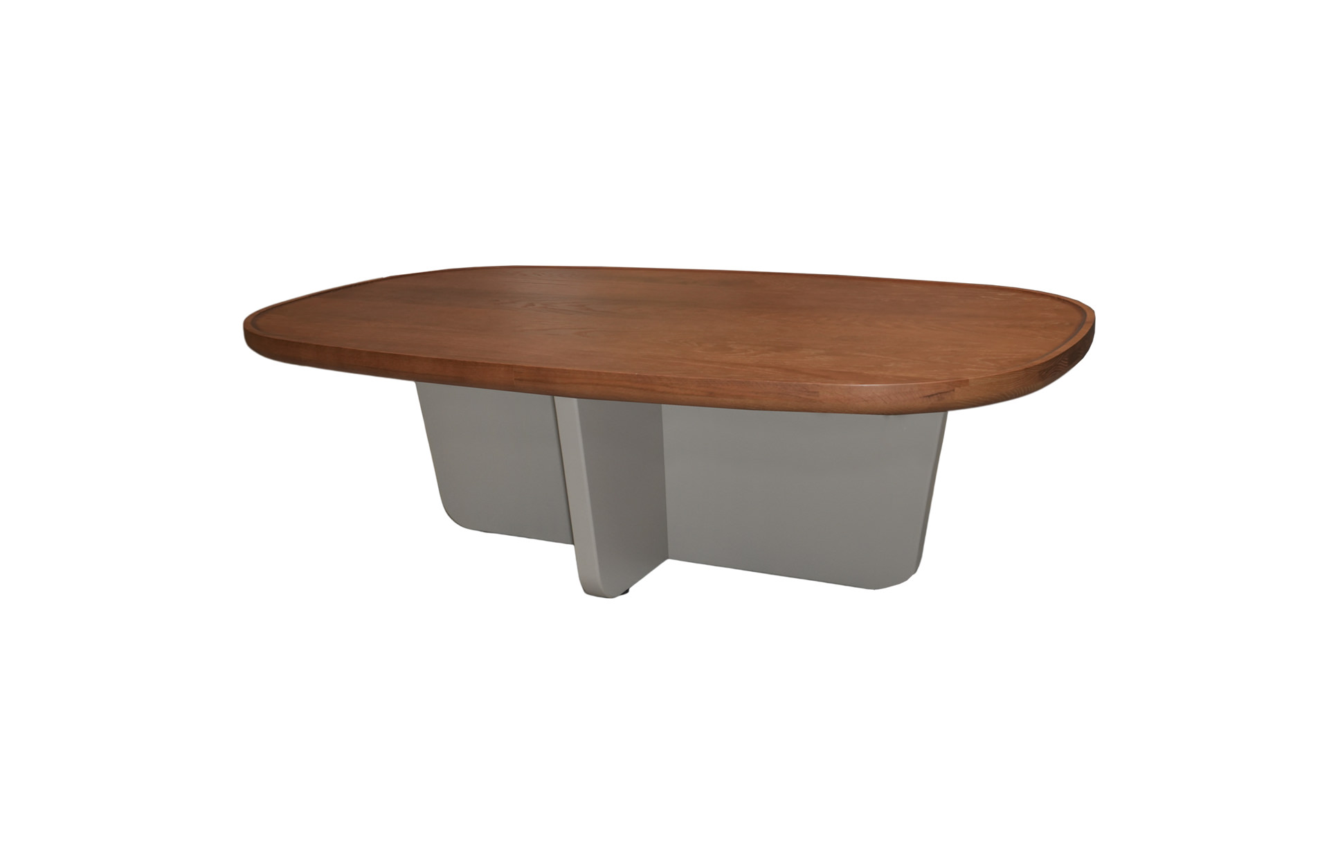 Home Decor Cambria Coffee Table L Brown SIde View