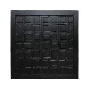 Home Decor Geryon Wood RW 26 Black Front View