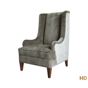 Home Decor Malden Armchair MS Bark 66368 Side View