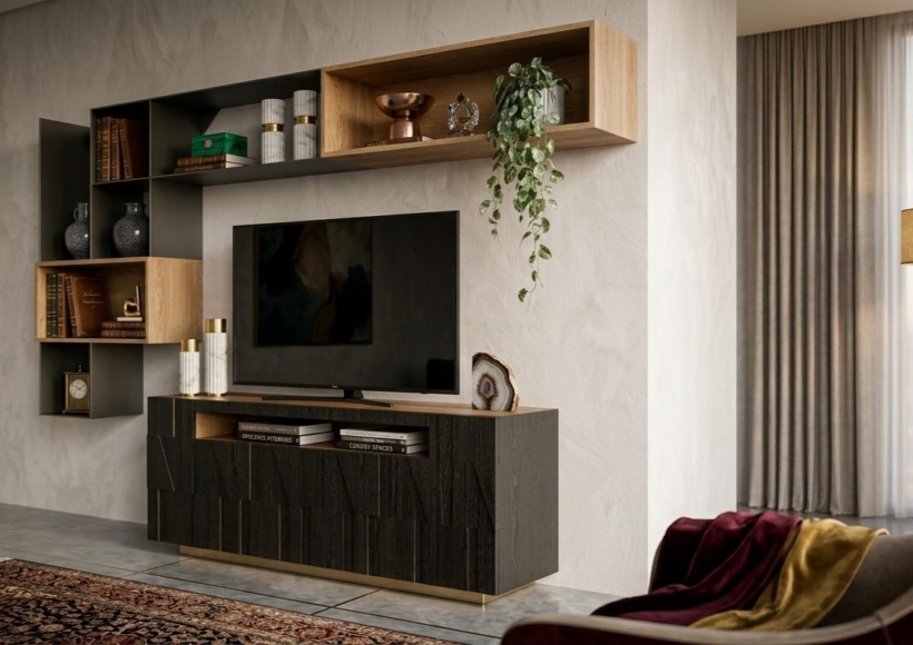 Rak TV Modern ruang tamu