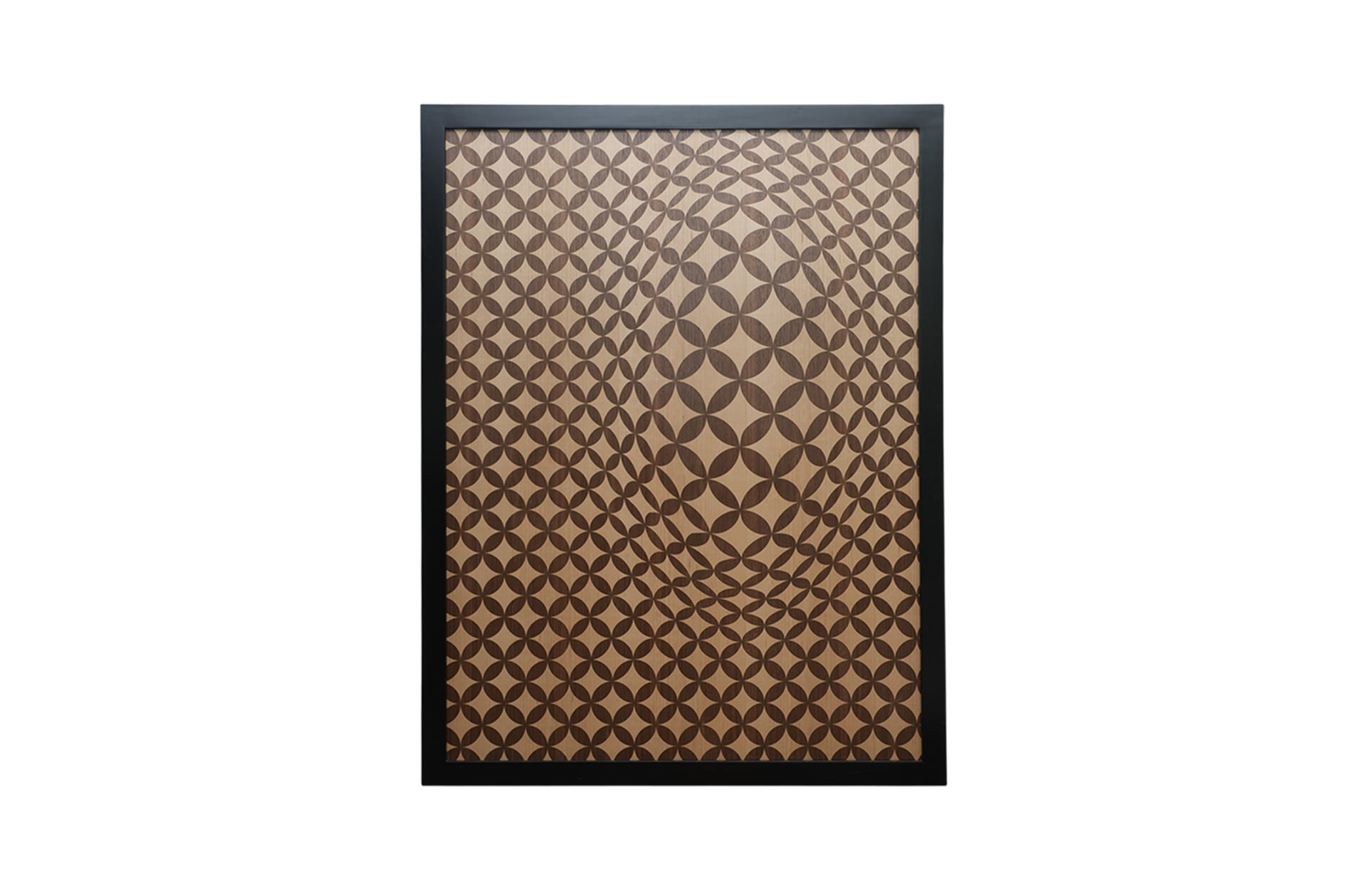 Home Decor Wall Art Frame Vasarely Marquetry Front View