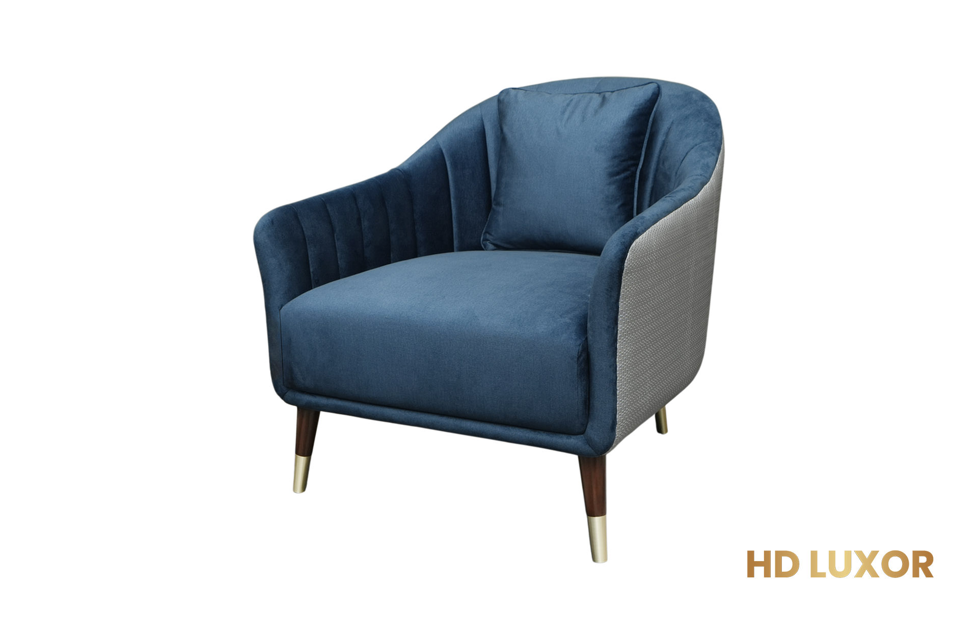 Home Decor Alka Armchair MV 77 (Silver) Side View