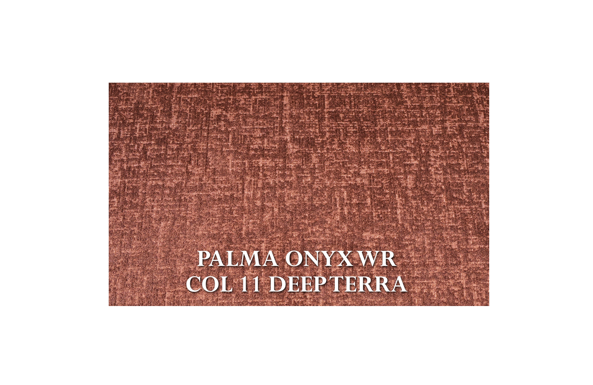 Home Decor Donato Sofa PO WR 11 DT Fabric View PALMA ONYX WR COL 11 DEEP TERRA