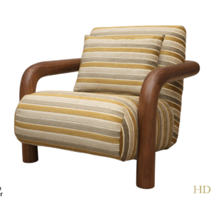 Home Decor Goma Armchair AL F4289-14 Side View