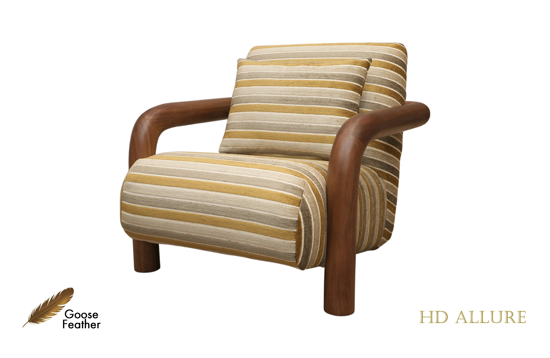 Home Decor Goma Armchair AL F4289-14 Side View