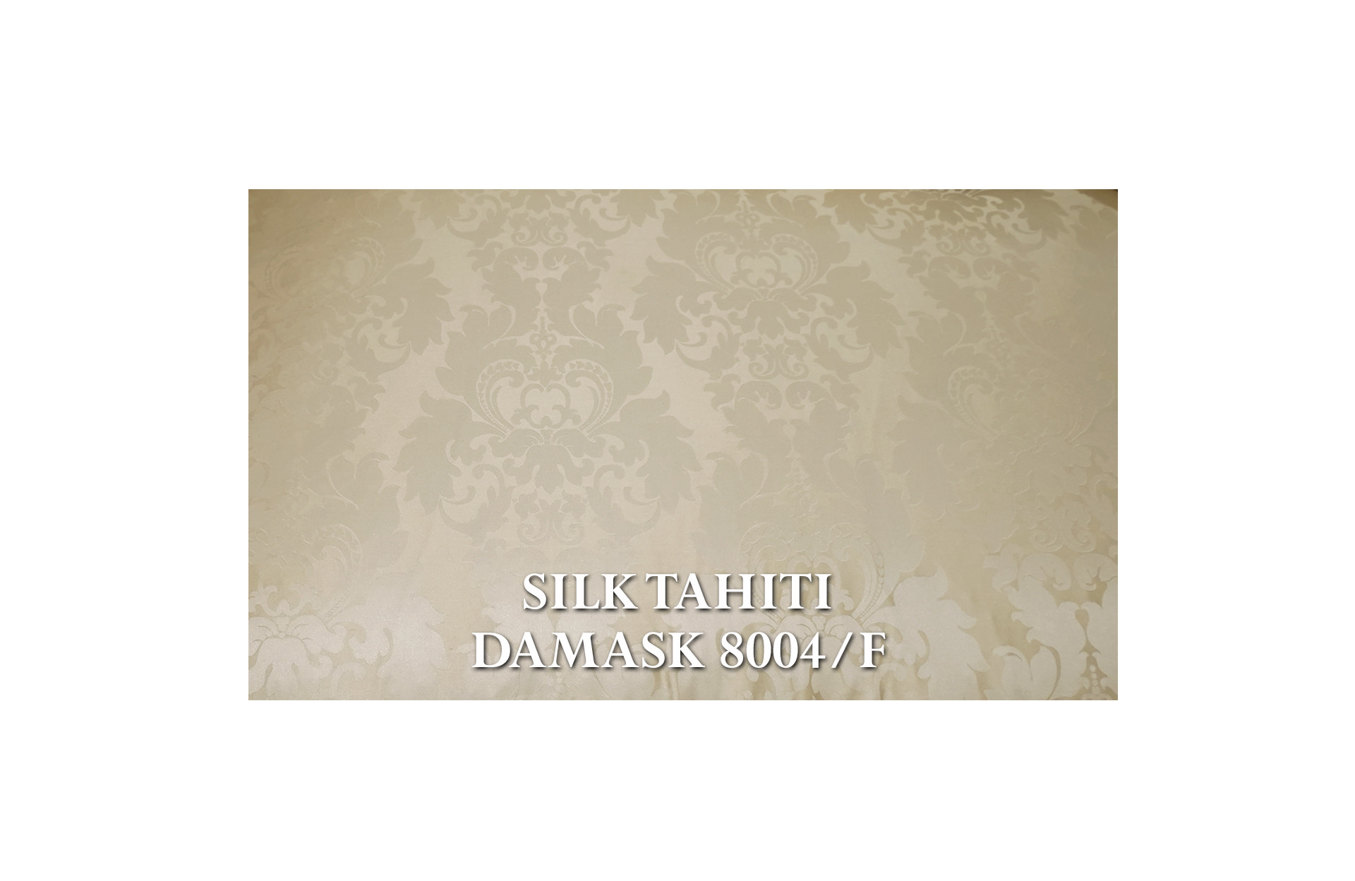 Home Decor Harriet Sofa STD8004-F Front View SILK TAHITI DAMASK 8004-F